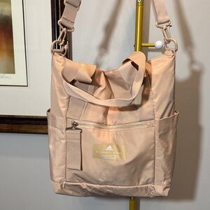 Adidas All Me Light beige Tote messenger Bag